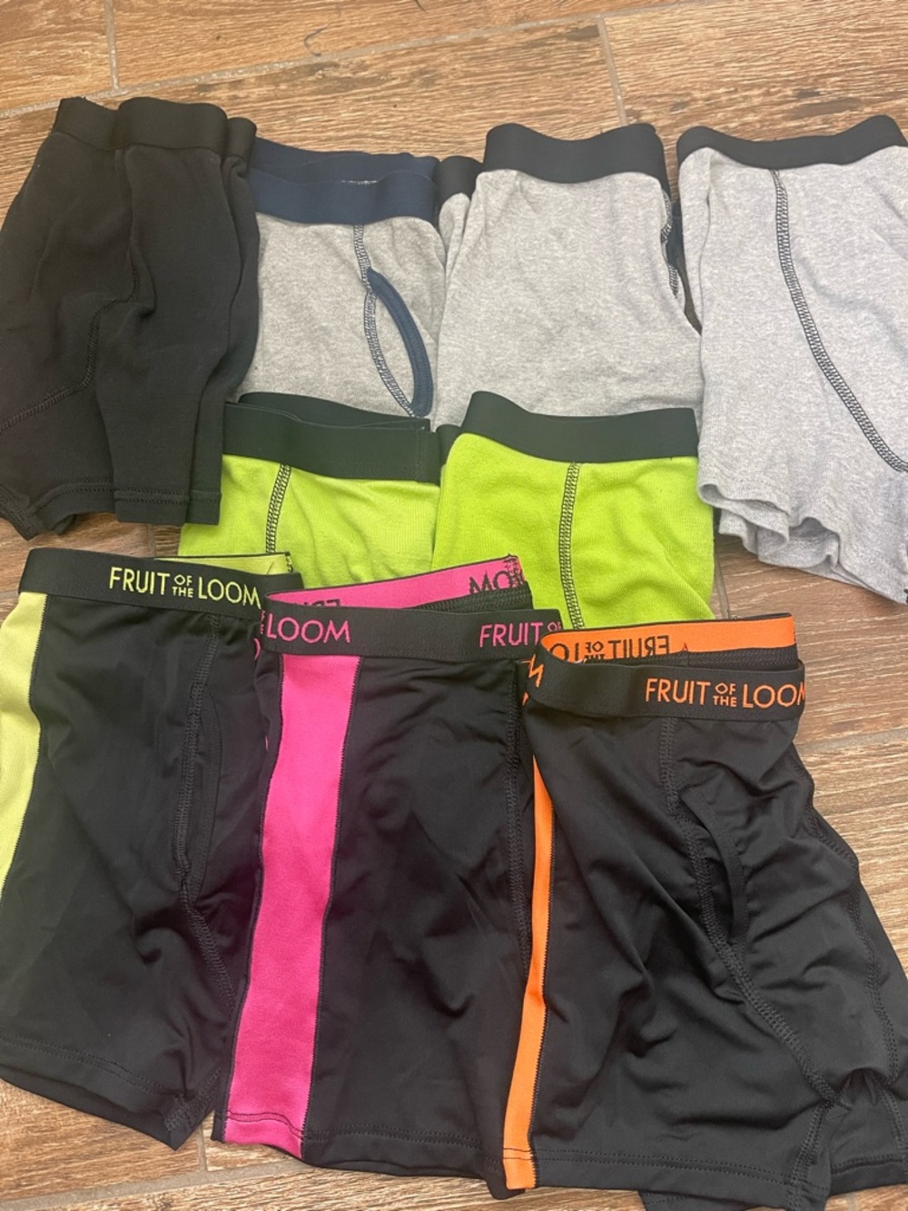 Fruit of the Loom and Mix Brand Boys Boxer Briefs sz 10/12-14/16